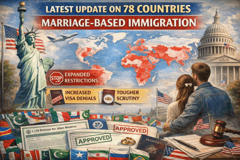 Latest Update on 78 Countries & What It Means for Marriage-Based Immigration